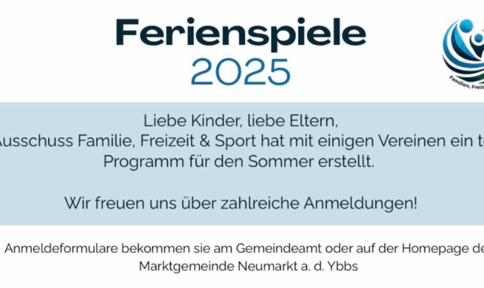 Ferienspiele der Gemeinde